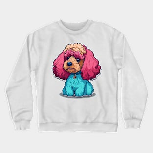 Toy Poodle Portrait Crewneck Sweatshirt